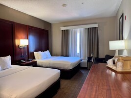 Room, 2 Queen Beds, Non Smoking | Premium bedding, pillowtop beds, in-room safe, desk