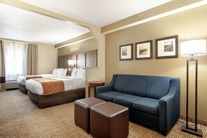 Suite, Multiple Beds, Non Smoking | Desk, soundproofing, iron/ironing board, free cots/infant beds - Comfort Suites Knoxville Airport (Alcoa)