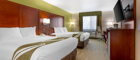 Iron/ironing board, free WiFi, bed sheets, alarm clocks