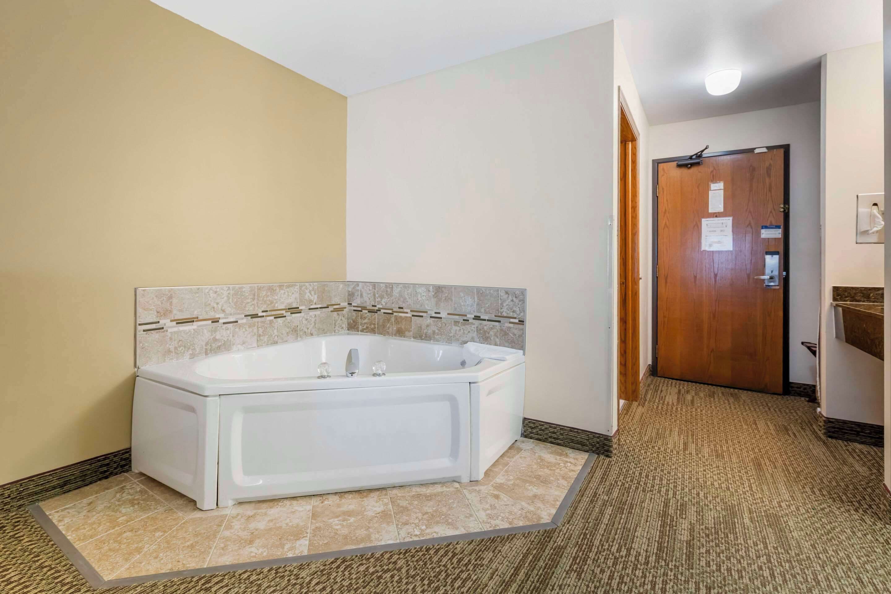 standard room, 1 king bed, non smoking, hot tub | iron/ironing board, free wifi, bed sheets, alarm clocks