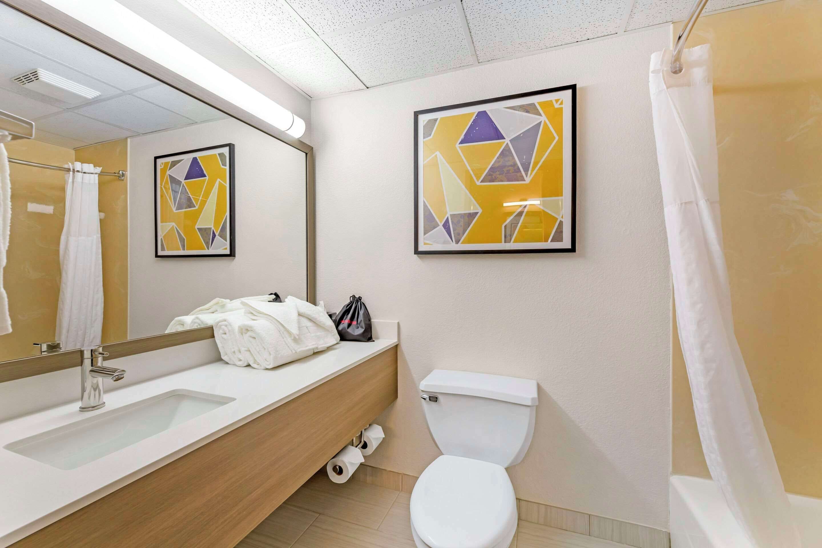 suite, 1 bedroom, non smoking | premium bedding, desk, blackout curtains, iron/ironing board