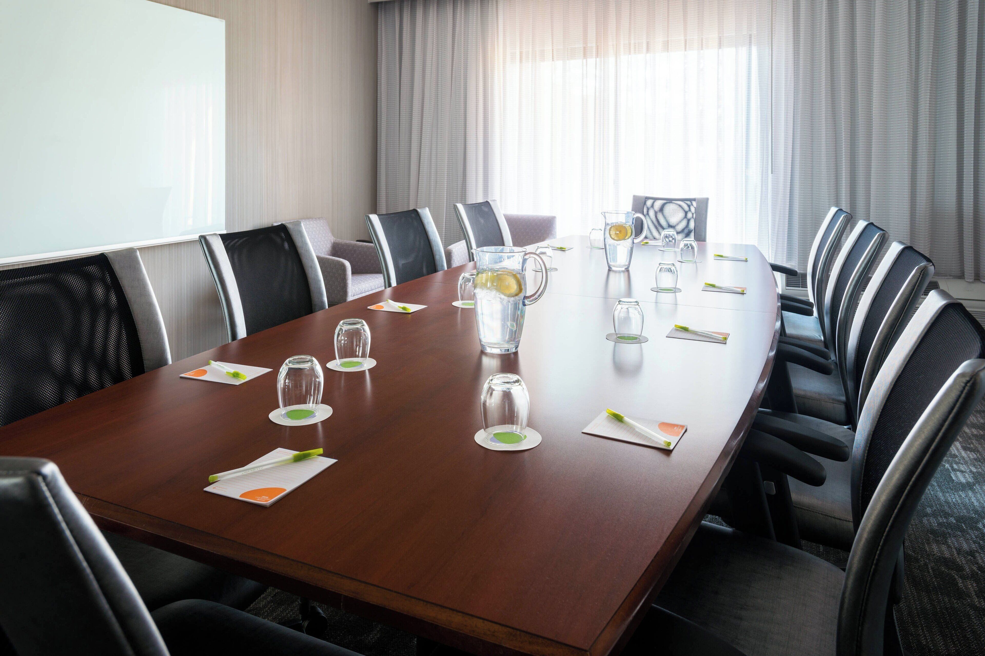 desk, blackout curtains, iron/ironing board, free cots/infant beds