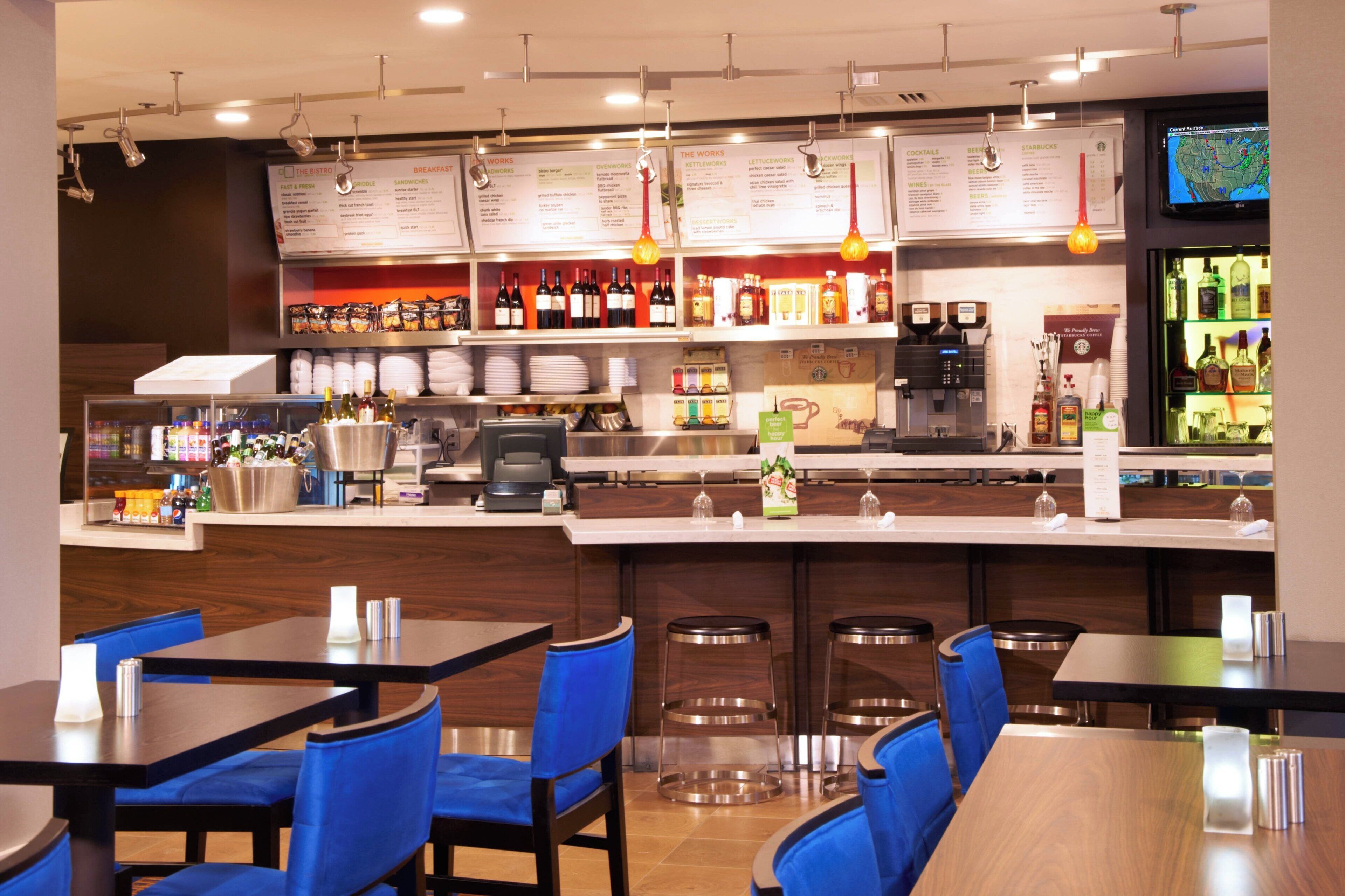 Aamiainen ja illallinen, amerikkalainen keittiö