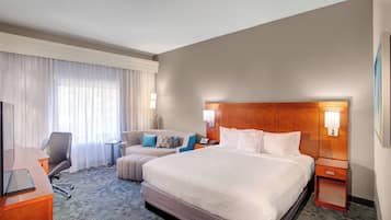 Zimmer, 1 King-Bett und Schlafsofa, Nichtraucher