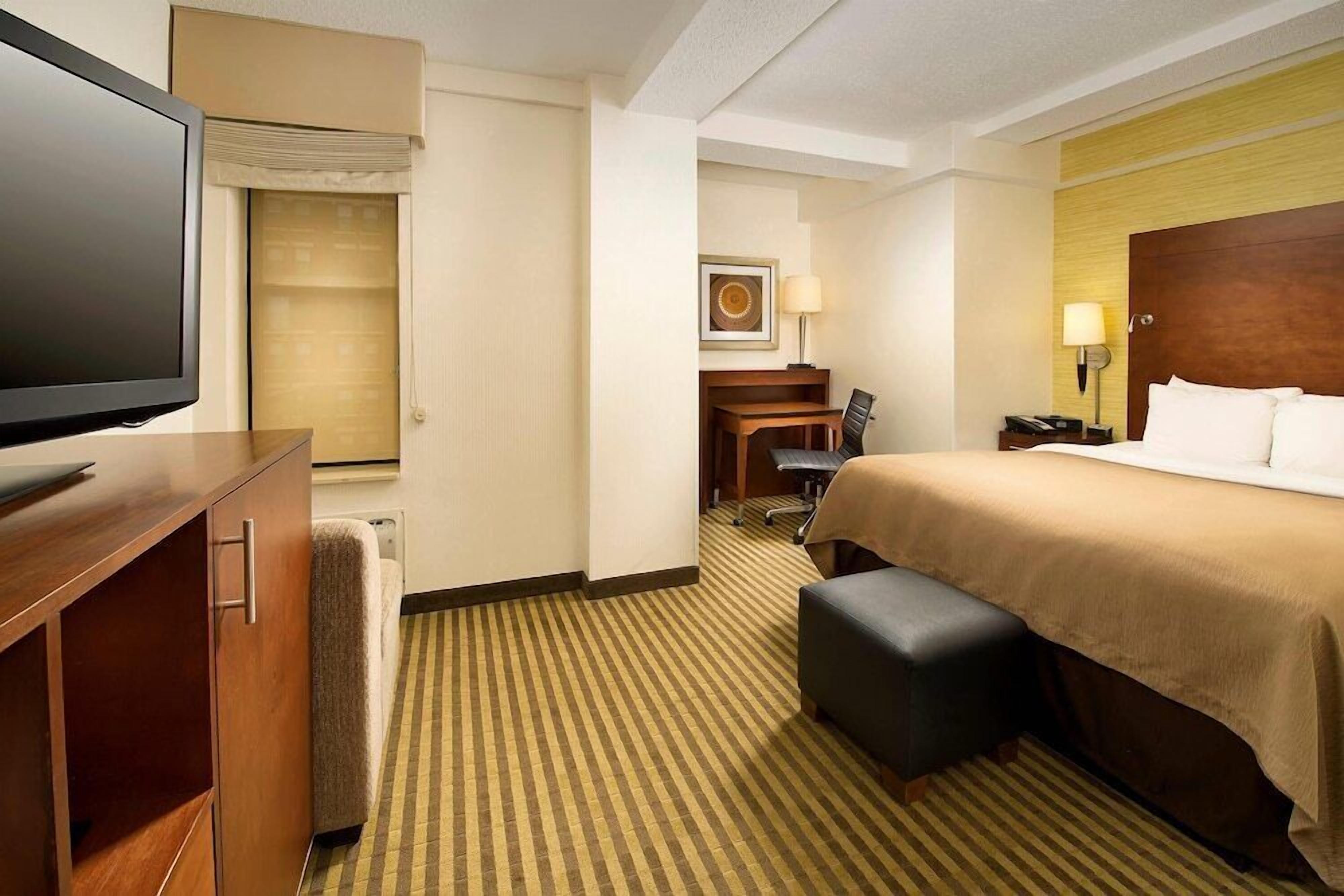 In-room safe, desk, blackout drapes, iron/ironing board