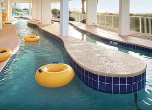 2 indoor pools, 5 outdoor pools