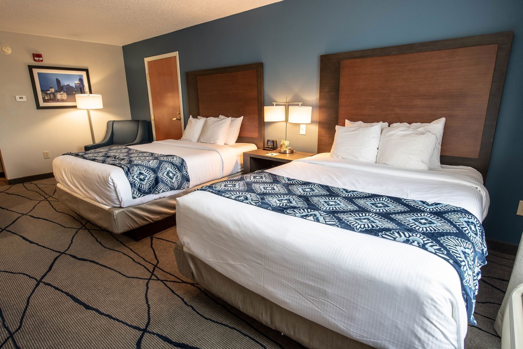 Premium bedding, in-room safe, desk, blackout curtains