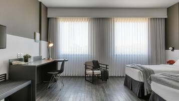 Premium bedding, minibar, in-room safe, soundproofing