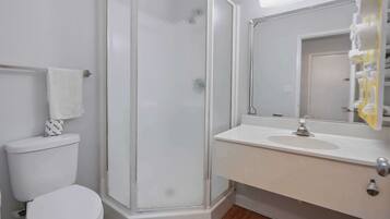 Toalhas de banho, sabonete, shampoo, papel higiênico