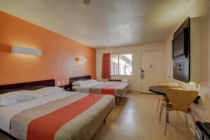 Free WiFi, bed sheets