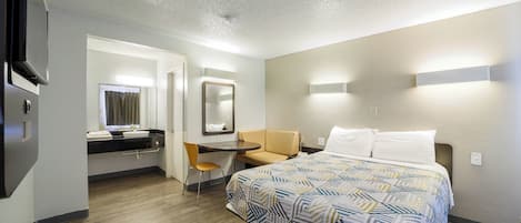 Free WiFi, bed sheets
