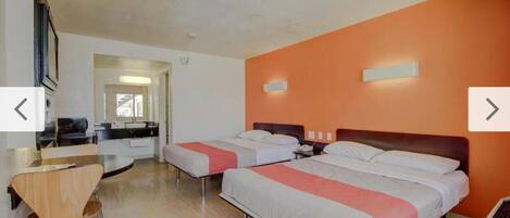 Free WiFi, bed sheets