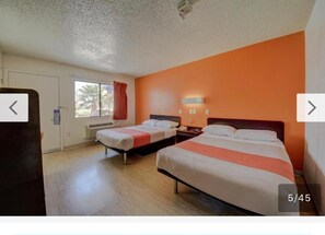 Free WiFi, bed sheets