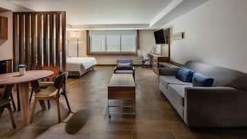 Coffres-forts dans les chambres, bureau, rideaux occultants