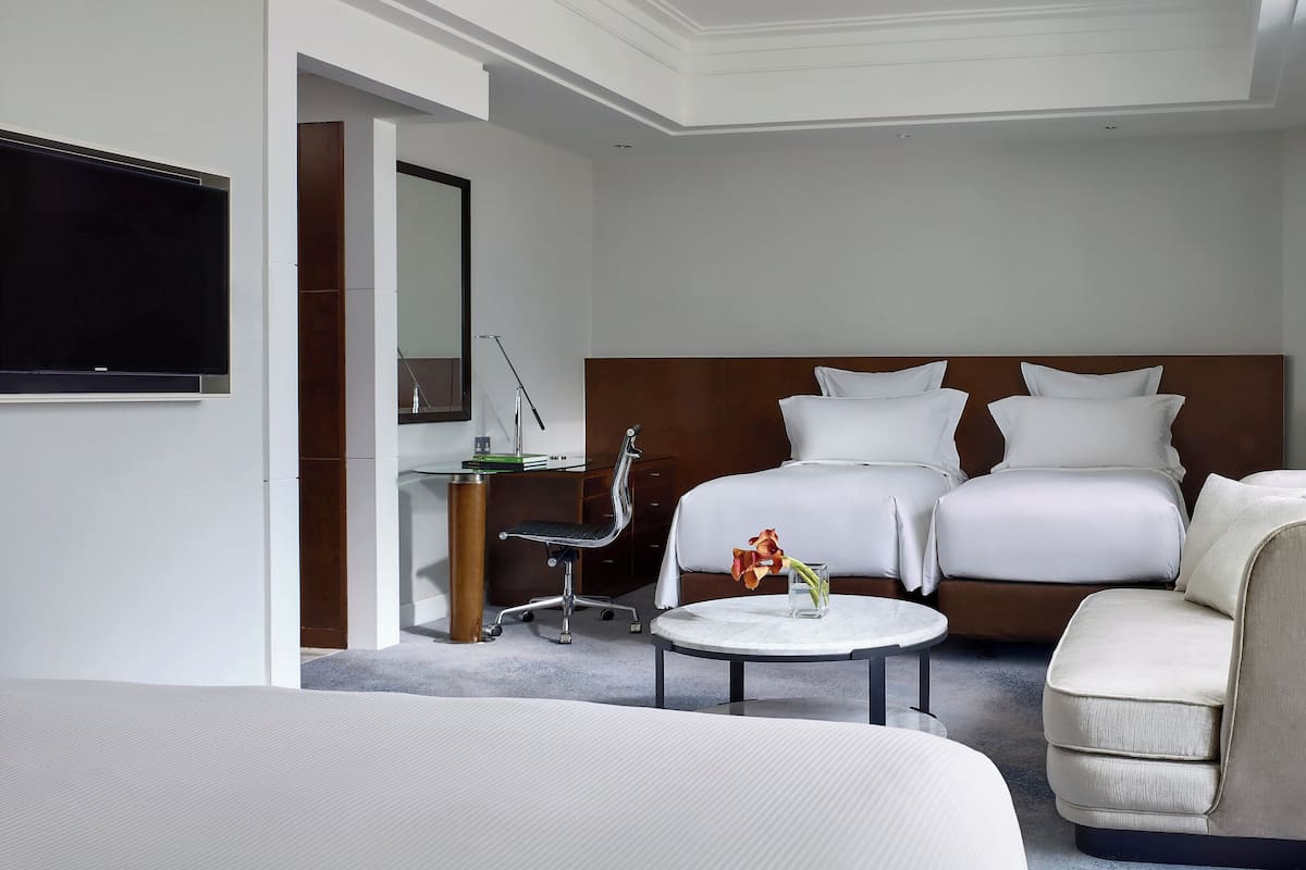1 habitación, ropa de cama hipoalergénica y minibar