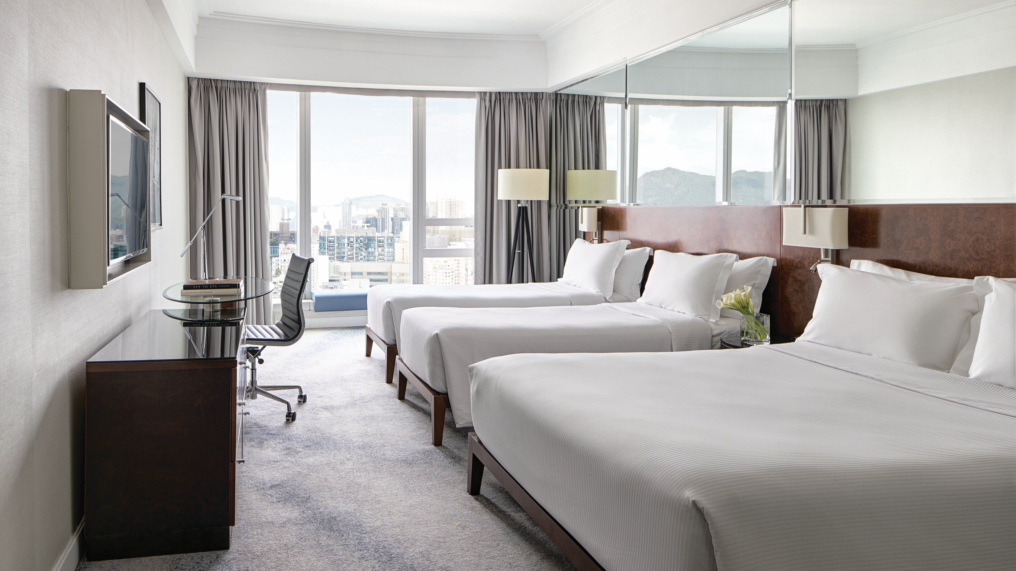 Family Quad | Hypo-allergenic bedding, minibar, in-room safe, desk