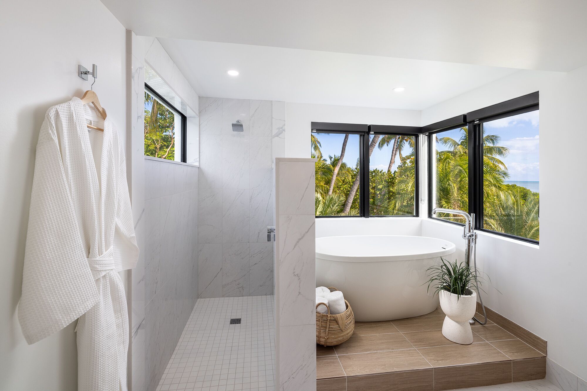 oceanfront three bedroom villa | bathroom | free toiletries, hair dryer, towels