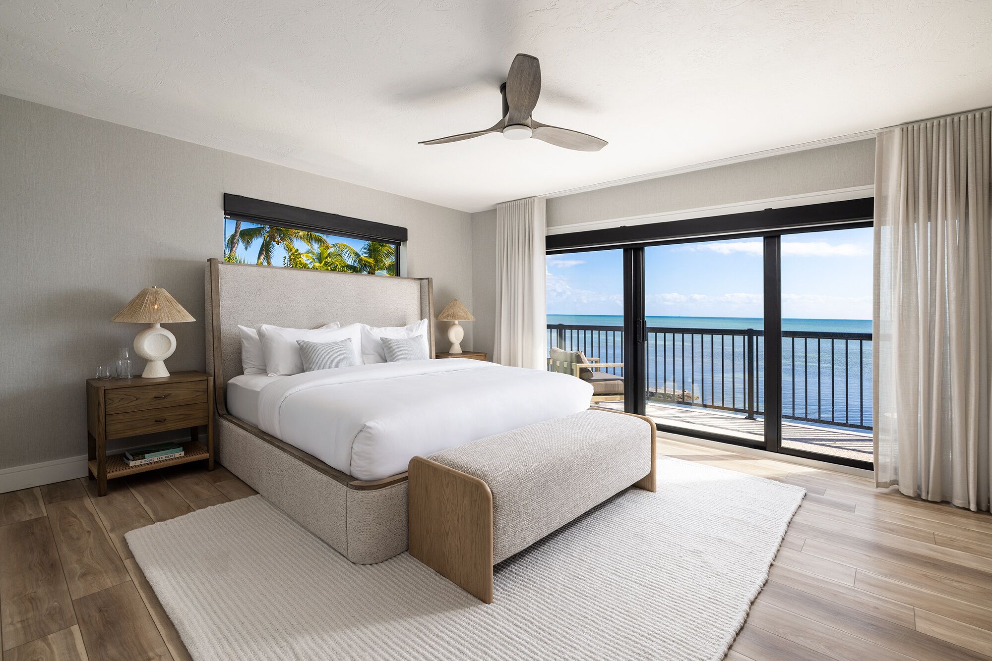 oceanfront three bedroom villa | 1 bedroom, premium bedding, individually decorated