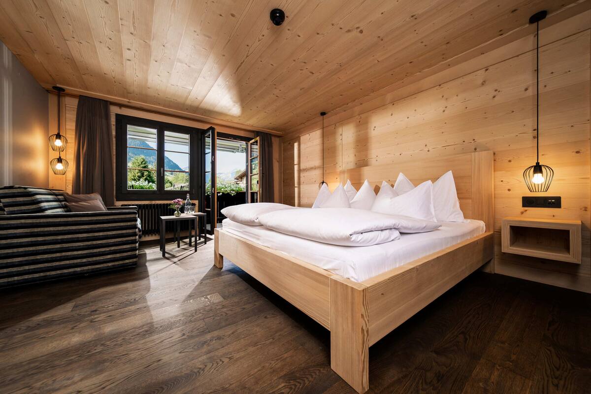 Superior Zimmer Chalet Micheline | เครื่องนอนป้องกันสารก่อภูมิแพ้, ตู้นิรภัยในห้องพัก, โต๊ะทำงาน, Wi-Fi ฟรี