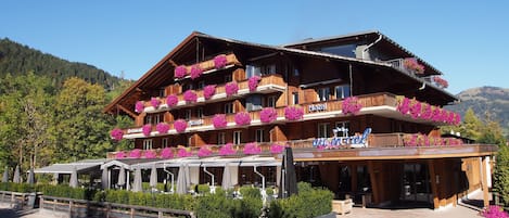 Façade de l’hébergement