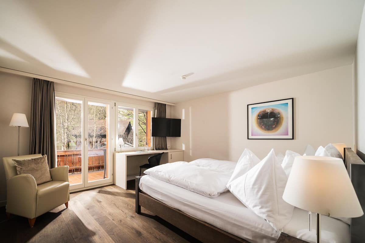 1 habitación y ropa de cama hipoalergénica