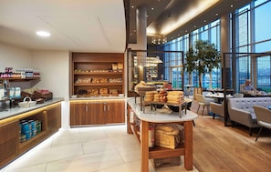 Daily buffet breakfast (GBP 19.5 per person)