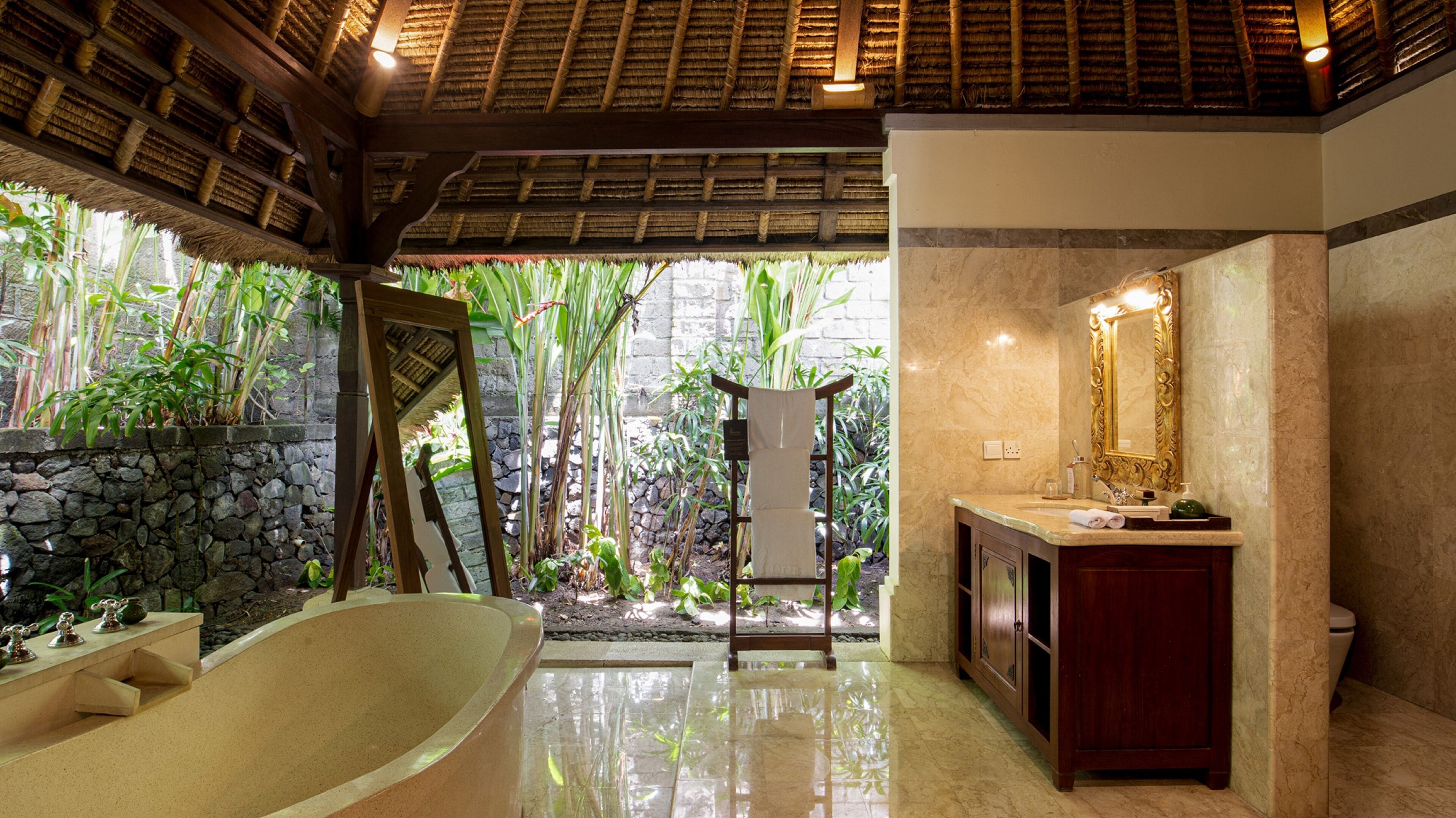 founder's home - one bedroom villa with private pool and free exclusive benefit | bathroom | separate bathtub and shower, deep-soaking bathtub