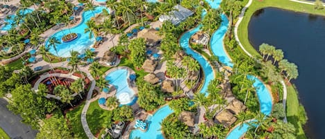3 outdoor pools, pool cabanas (surcharge), pool umbrellas