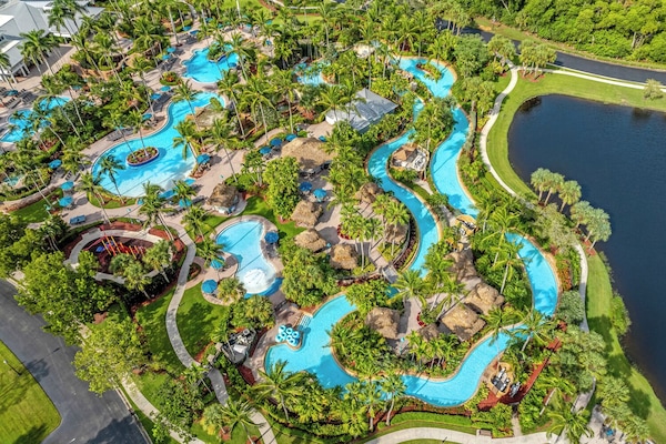 3 outdoor pools, cabanas (surcharge), pool umbrellas