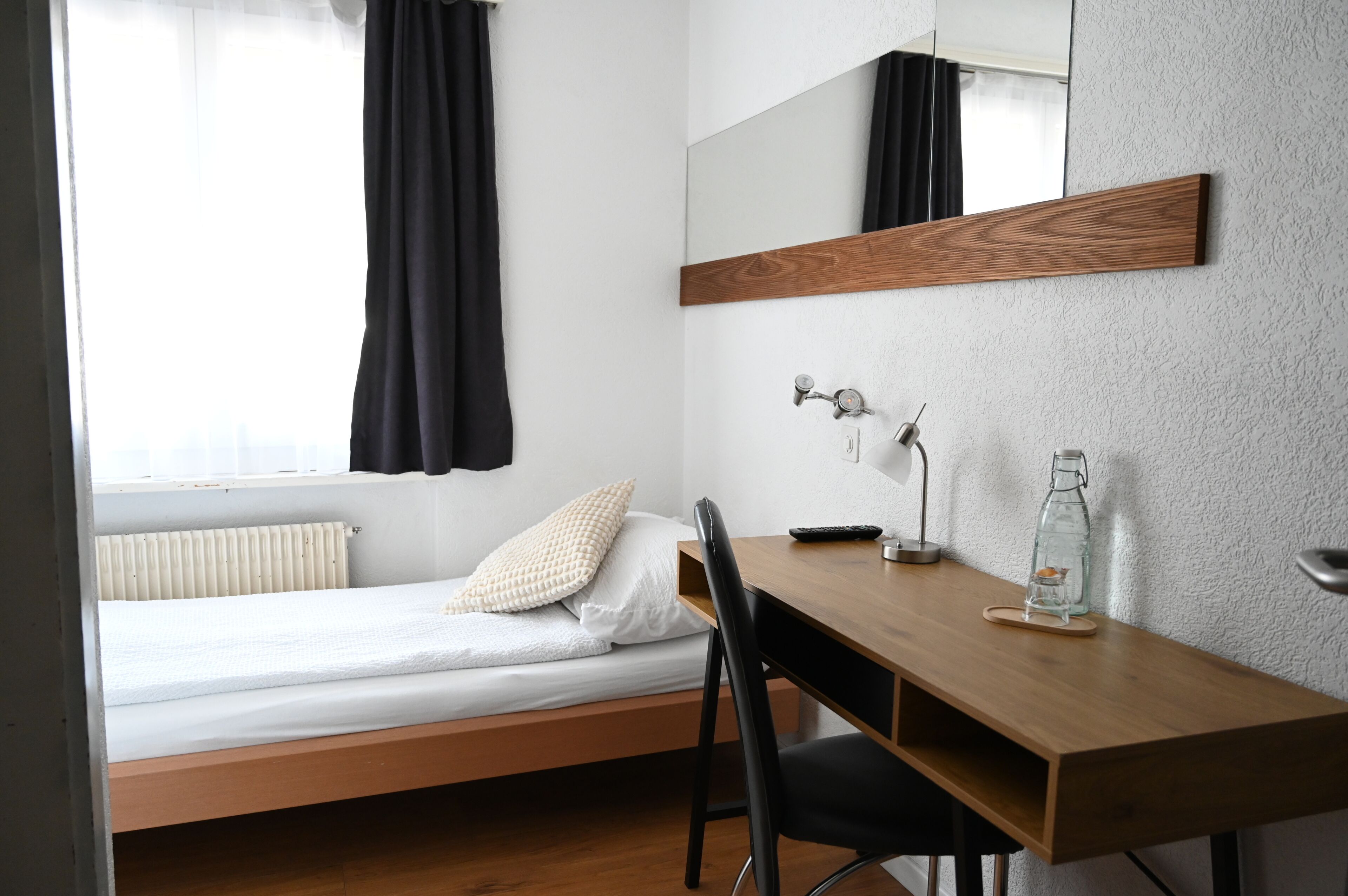 Basic Single Room (Budget) | Desk, free WiFi, bed sheets