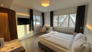 Superior Double Room | Hypo-allergenic bedding, in-room safe, individually decorated, desk