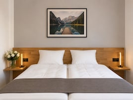 Economy Double Room | Hypo-allergenic bedding, in-room safe, individually decorated, desk