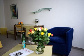 Living area - Hotel Cucagna (Disentis)