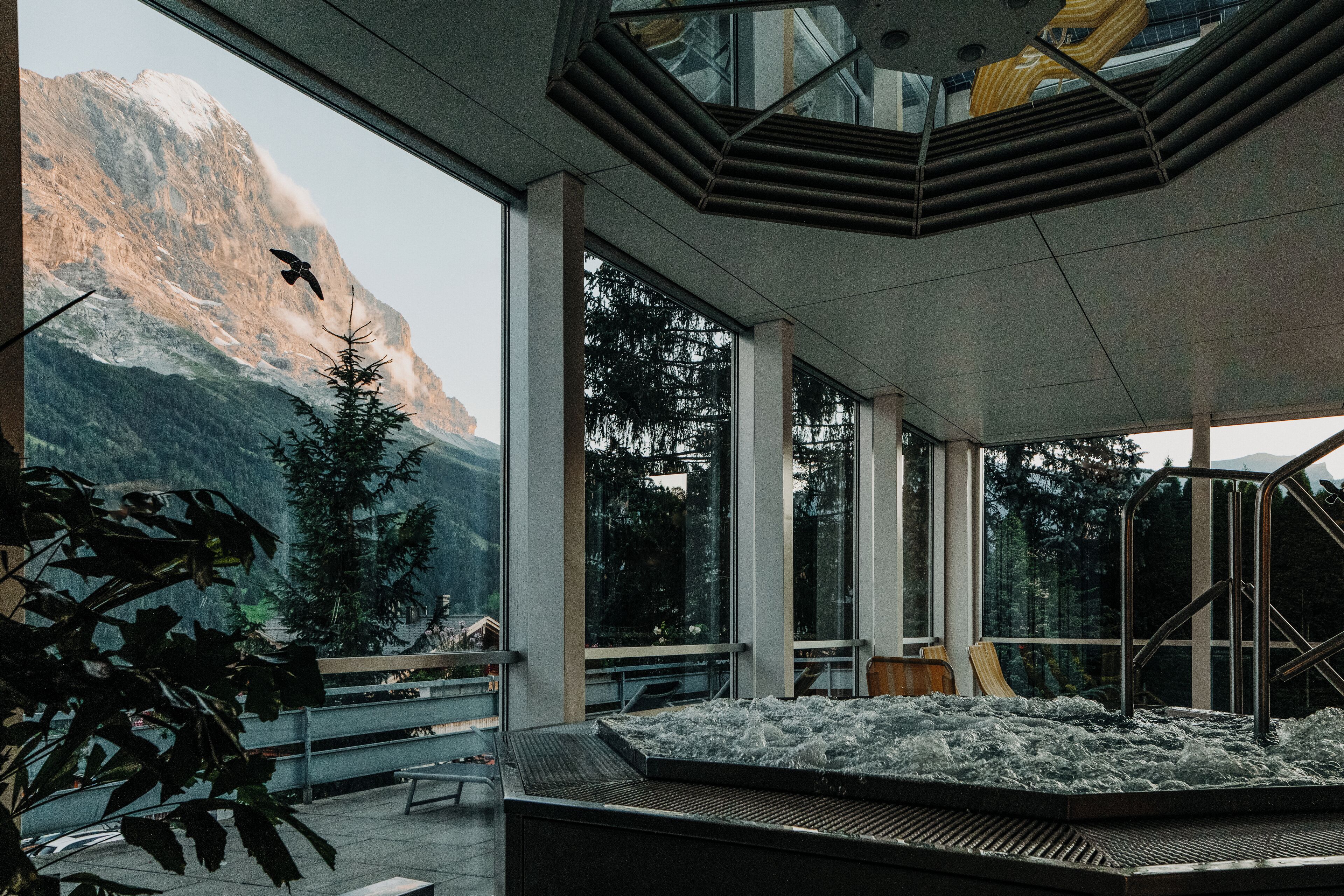 ساونا، حوض استحمام ساخن