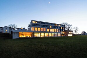 Front of property – evening/night