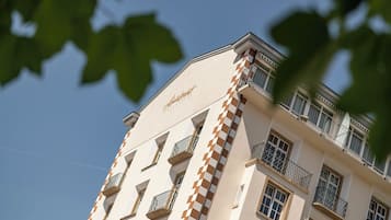 Fassade der Unterkunft