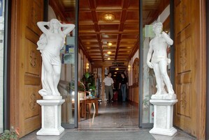 Interior entrance