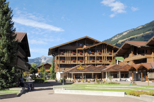 Façade de l’hébergement