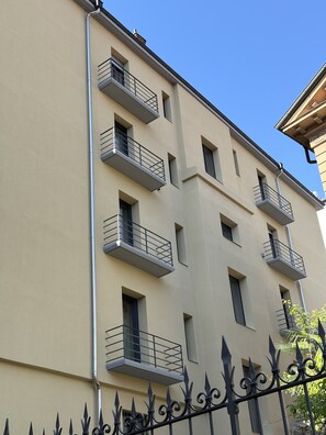 Façade de l’hébergement