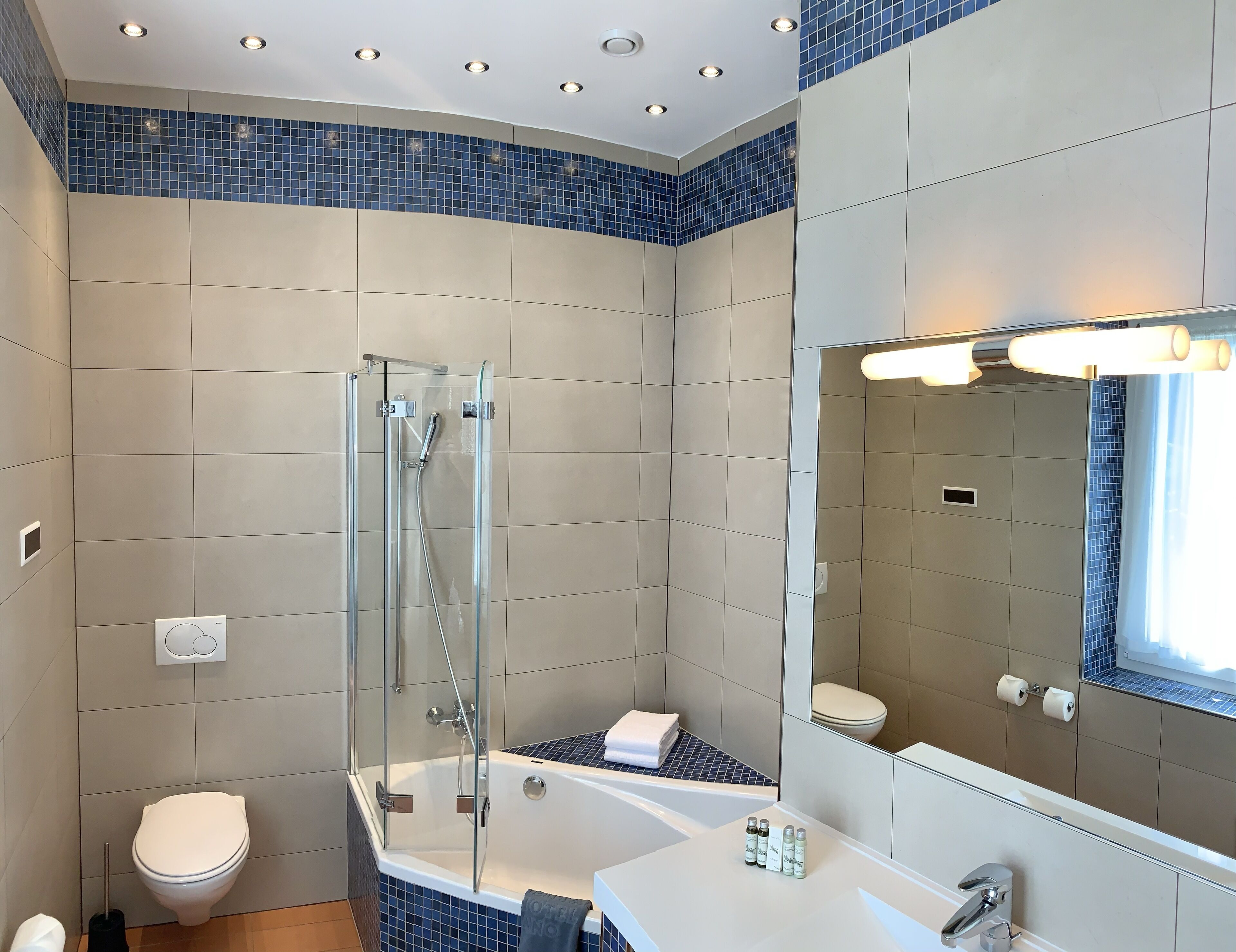 double room superior top, balcony | bathroom | hair dryer, towels