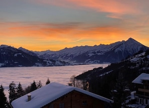 Vue depuis l’hébergement