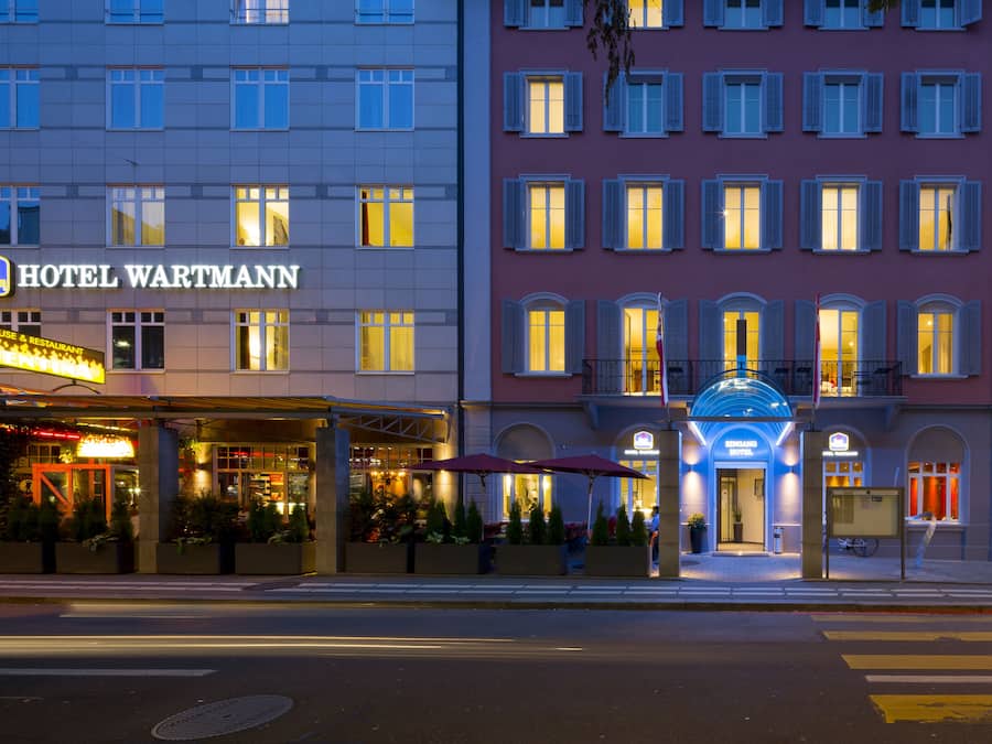 Front of property - evening/night