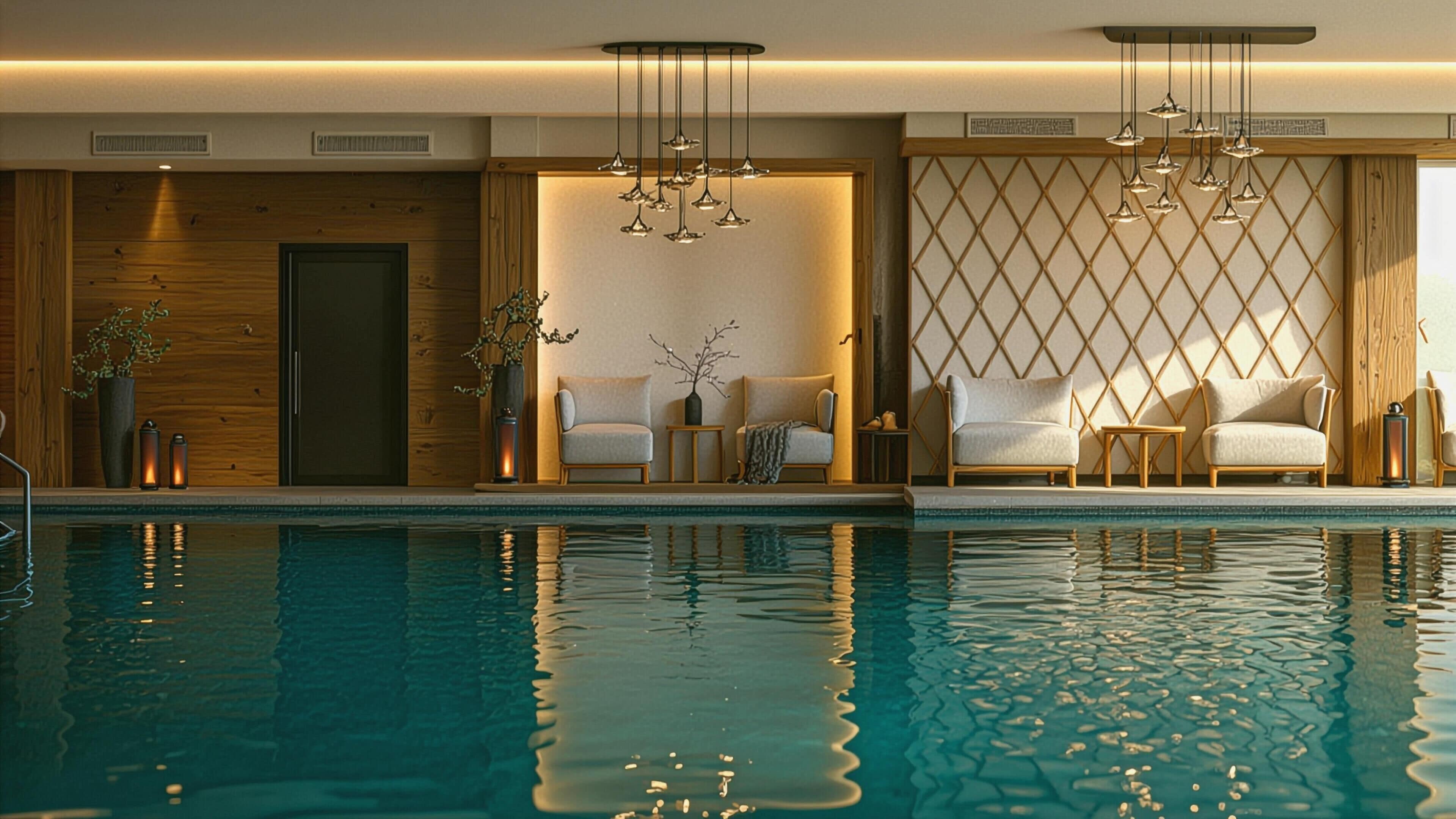 サウナ、ホットタブ、スチームサウナ、ボディ トリートメント、アロマテラピー、ホットストーンマッサージ