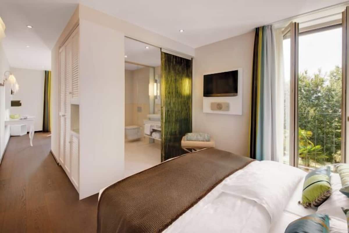 1 Schlafzimmer, Zimmersafe, Verdunkelungsvorhänge, kostenloses WLAN