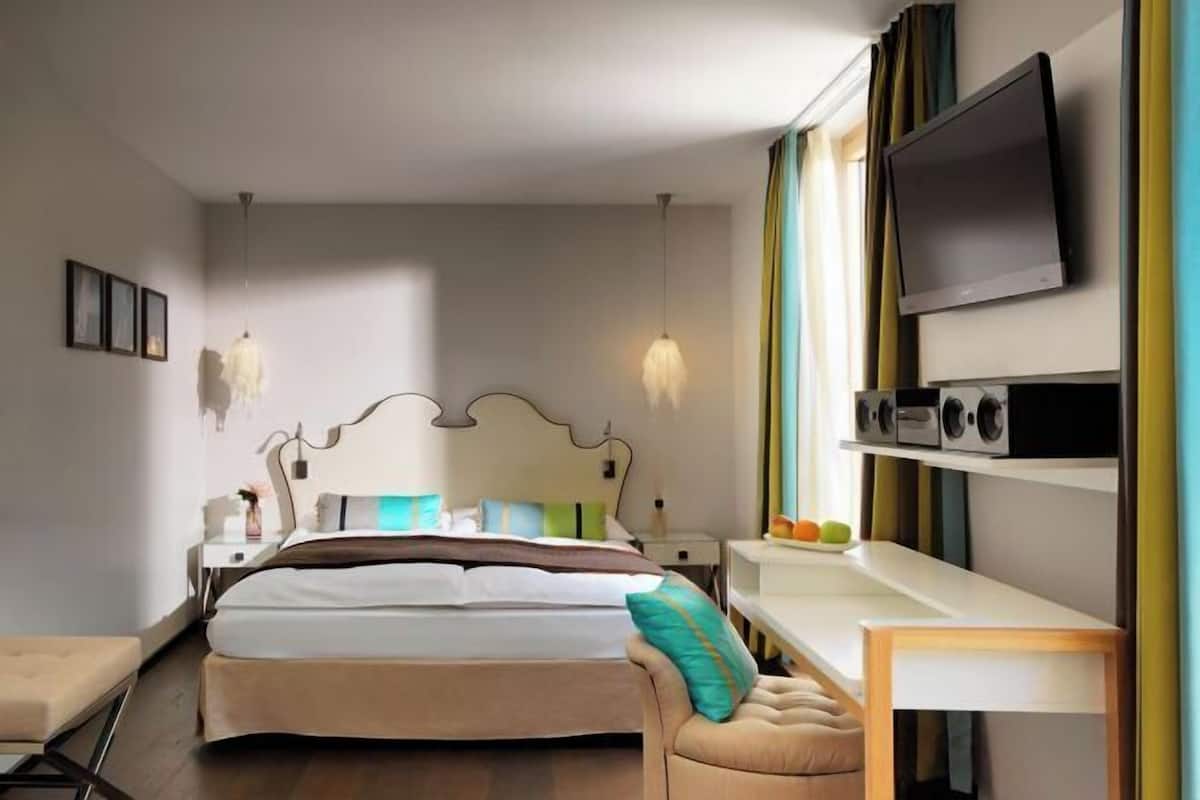 1 Schlafzimmer, Zimmersafe, Verdunkelungsvorhänge, kostenloses WLAN
