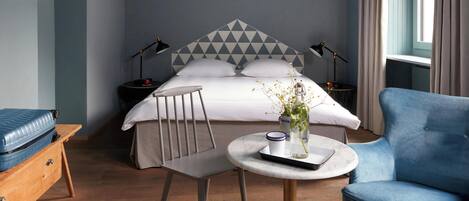Chambre Double Deluxe (DBL B) | Literie de qualité supérieure, couette en duvet d'oie