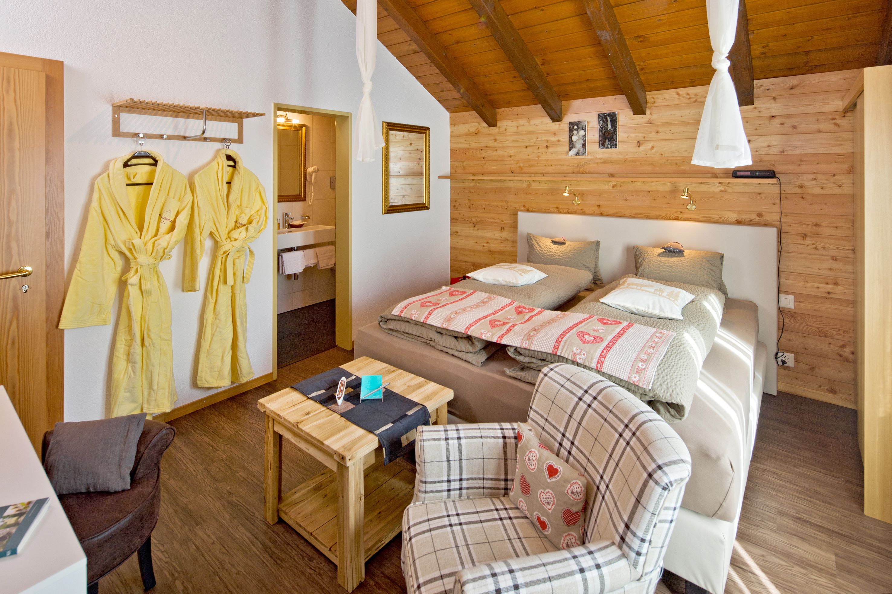 premium double room, balcony, mountain view | 1 bedroom, hypo-allergenic bedding, in-room safe, desk