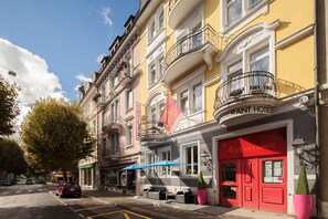 Fassade der Unterkunft