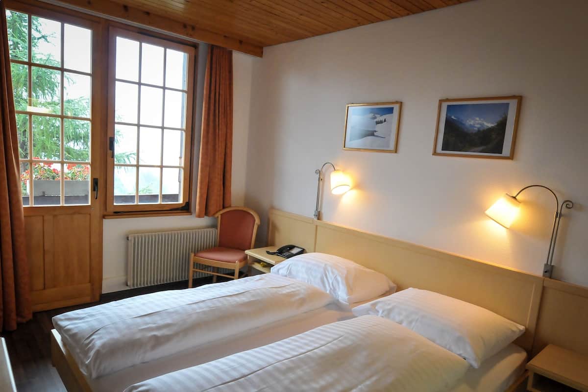 Chambre Double Standard, balcon, vue montagne (Small)