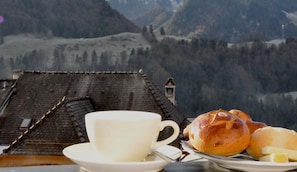 Petit déjeuner continental compris tous les jours